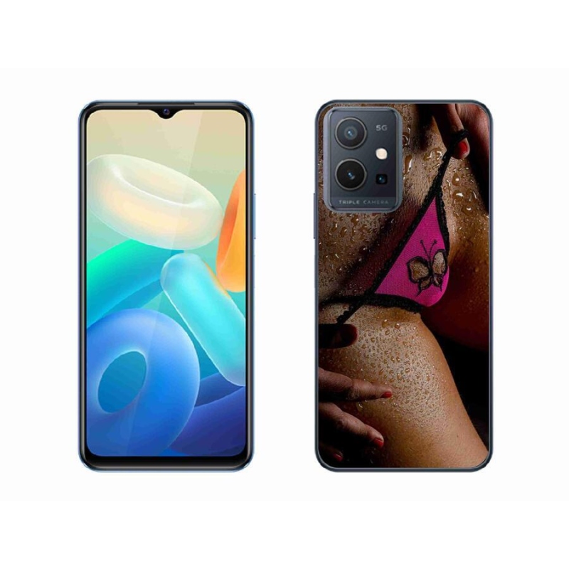 Gél borító mmCase a Vivo Y55 5G-hez - szexi nő