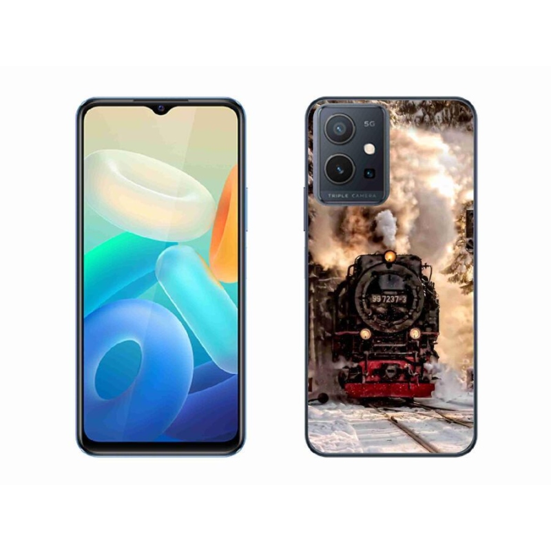 Gél borítás mmCase a Vivo Y55 5G-hez - vonat