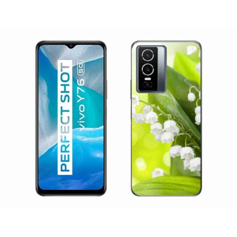Gél borító mmCase a Vivo Y76 5G készülékhez - lily of the valley