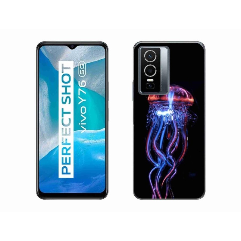 Zselés borítás mmCase a Vivo Y76 5G készülékhez - medúza