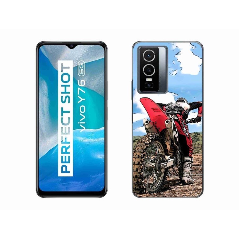 Gél borító mmCase a Vivo Y76 5G készülékhez - moto