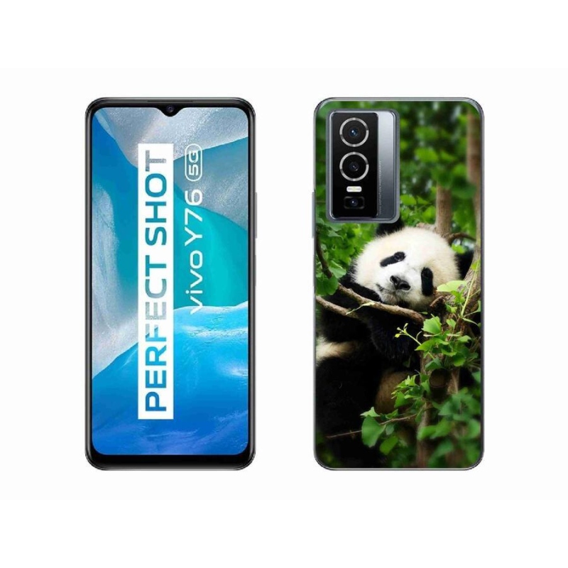 Gél borítás mmCase a Vivo Y76 5G készülékhez - panda