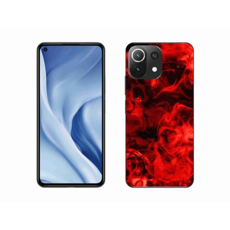 Gél borító mmCase a Xiaomi 11 Lite 5G NE számára - absztrakt minta 11
