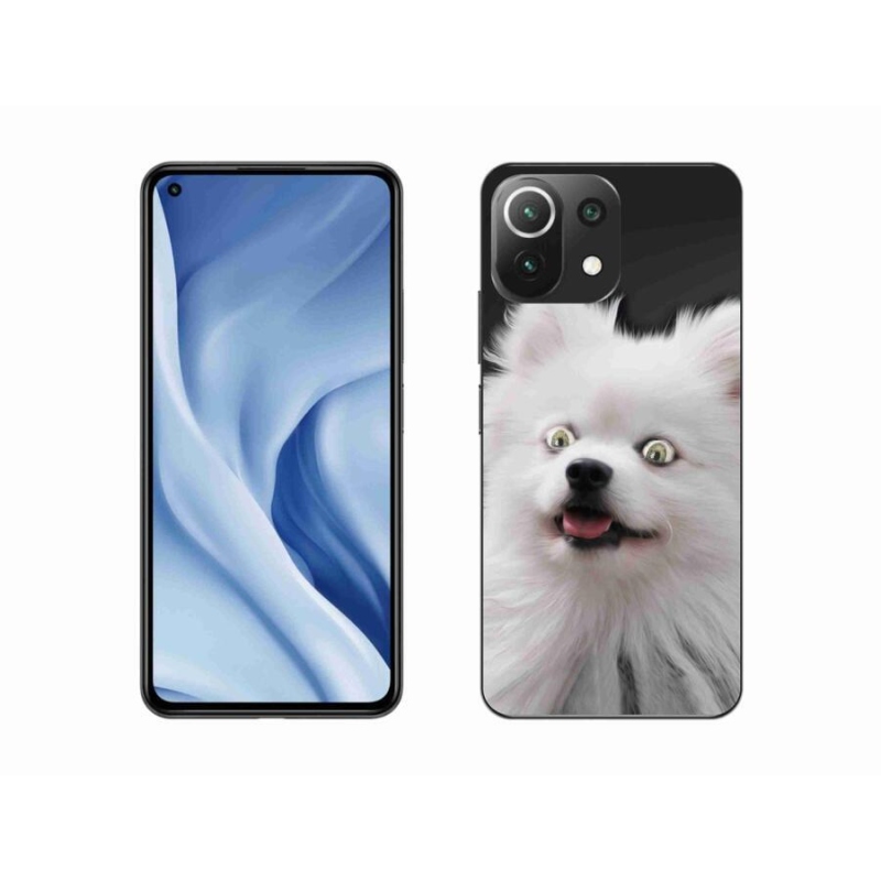 Gél borítás mmCase a Xiaomi 11 Lite 5G NE számára - fehér tipp