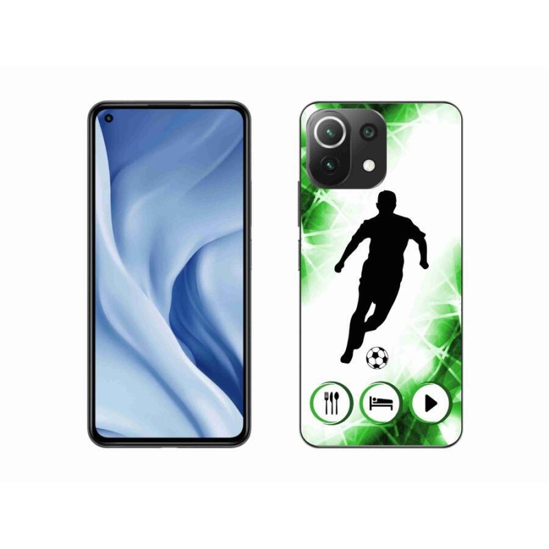 Gélburkolat mmCase a Xiaomi 11 Lite 5G NE számára - focista