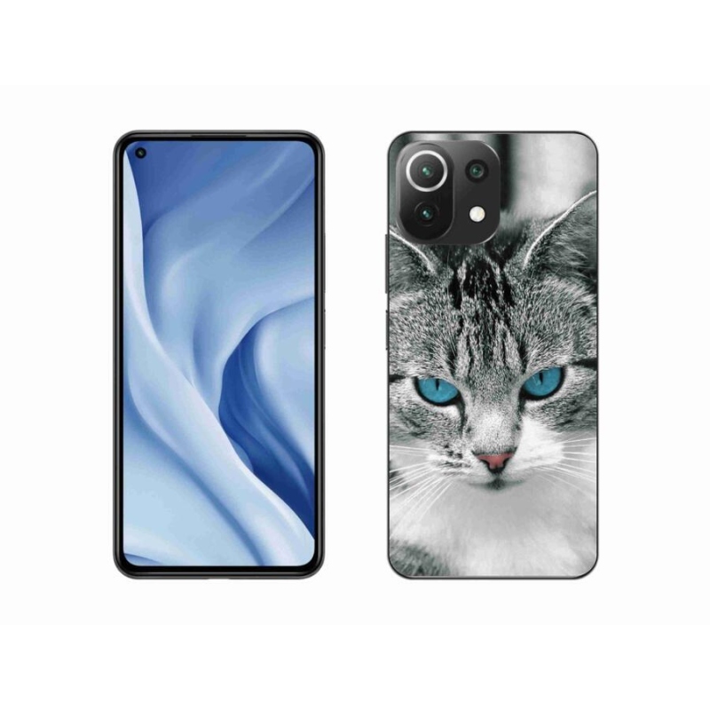 Gél borítás mmCase a Xiaomi 11 Lite 5G NE számára - cat view 1