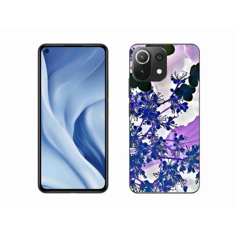 Gél borító mmCase a Xiaomi 11 Lite 5G NE számára - hortenzia virág