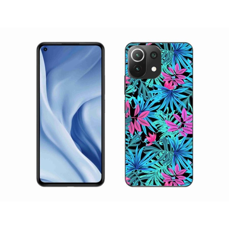 Gél borító mmCase a Xiaomi 11 Lite 5G NE számára - virágok 3