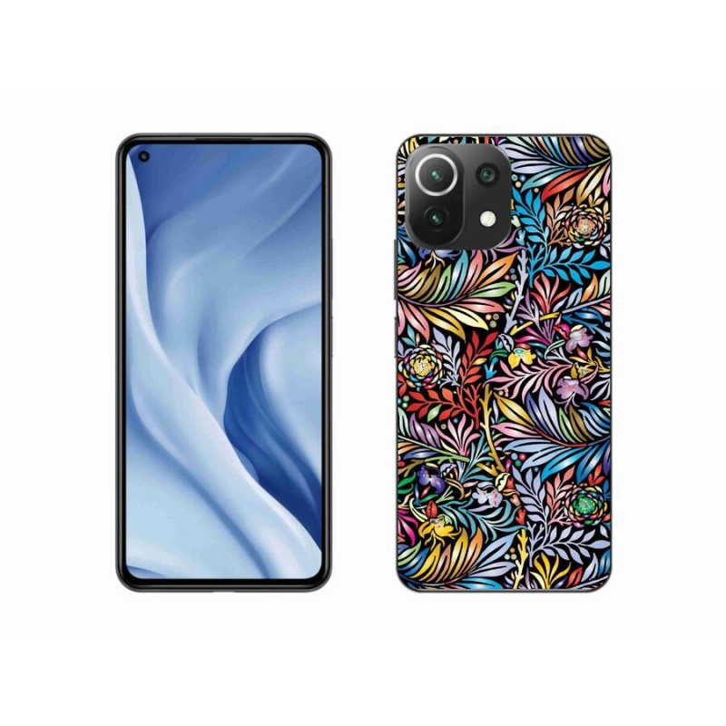 Gél borító mmCase a Xiaomi 11 Lite 5G NE számára - virágok 5