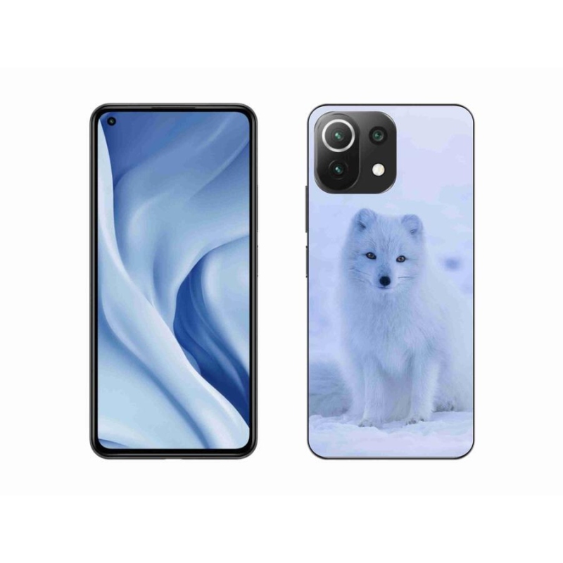 Gél borítás mmCase a Xiaomi 11 Lite 5G NE számára - polár róka