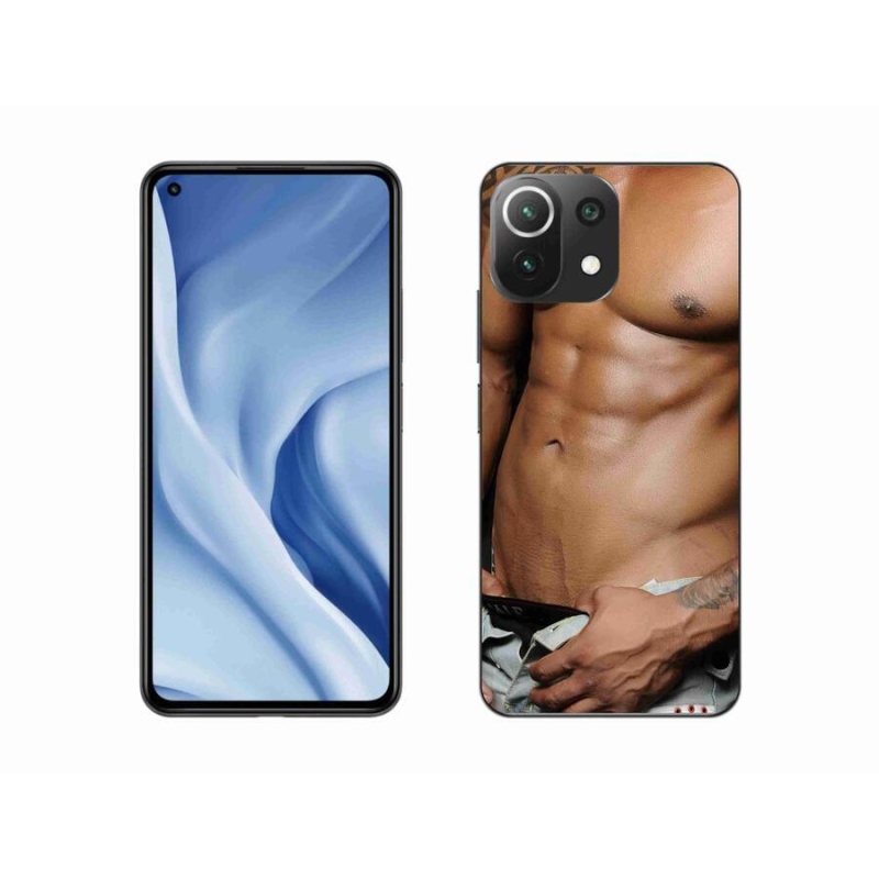 Gélburkolat mmCase a Xiaomi 11 Lite 5G NE számára - szexi férfi