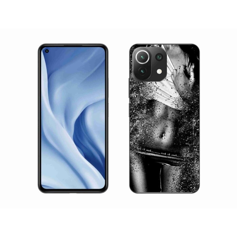 Gélburkolat mmCase a Xiaomi 11 Lite 5G NE számára - szexi nő 1