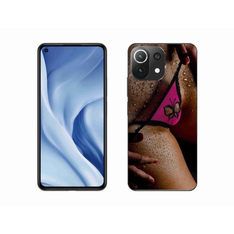 Gél borító mmCase a Xiaomi 11 Lite 5G NE számára - szexi nő