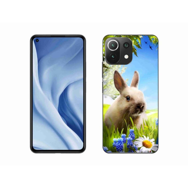 Gél borítás mmCase a Xiaomi 11 Lite 5G NE számára - nyuszi