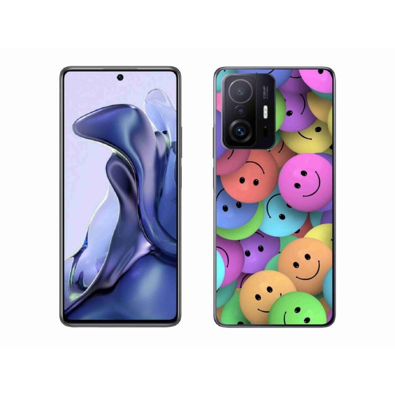 Gél borítás mmCase a Xiaomi 11T-hez - színes smiley-k