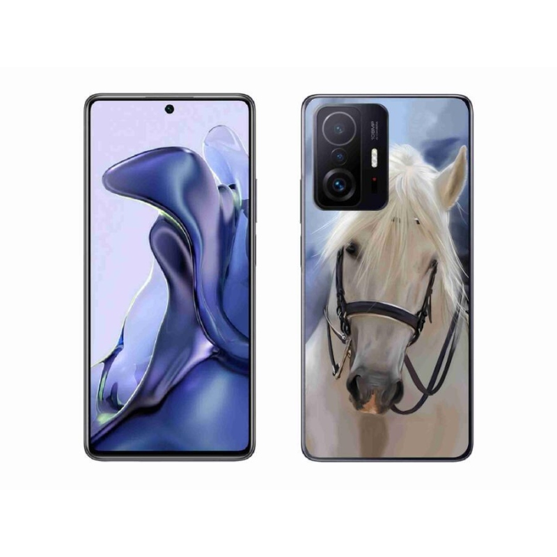Gél borítás mmCase a Xiaomi 11T-hez - fehér ló
