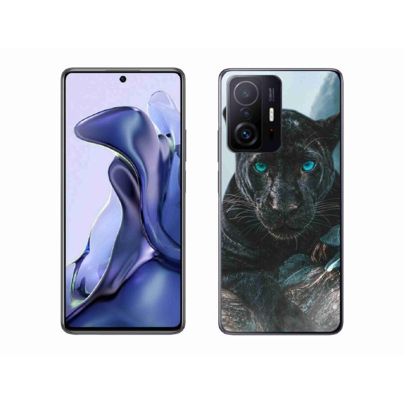 Gél borítás mmCase a Xiaomi 11T-hez - fekete párduc