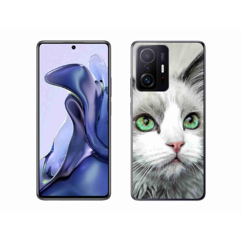 Gél borítás mmCase a Xiaomi 11T-hez - macska nézet