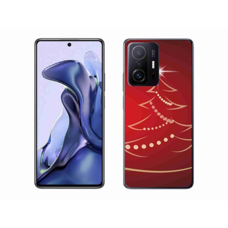 Gél borító mmCase a Xiaomi 11T-hez - karácsonyfa karikatúra