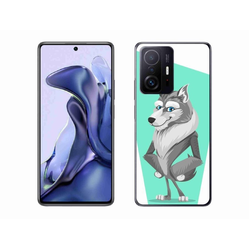 Gél borítás mmCase a Xiaomi 11T-hez - rajzfilm farkas
