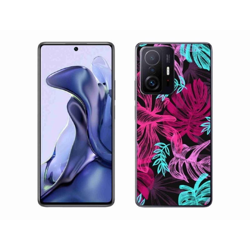 Gél borítás mmCase a Xiaomi 11T számára - virágok 1