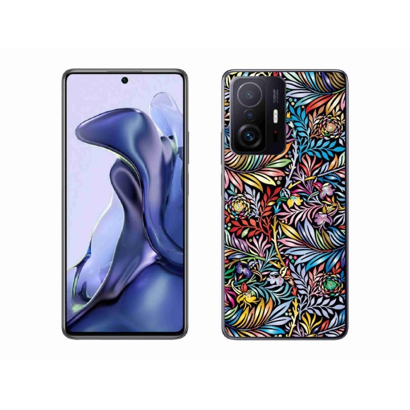 Gél borító mmCase a Xiaomi 11T számára - virágok 5