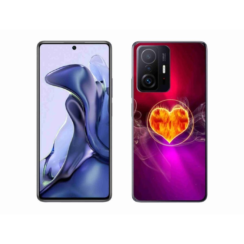 Gél borítás mmCase a Xiaomi 11T-hez - tüzes szív