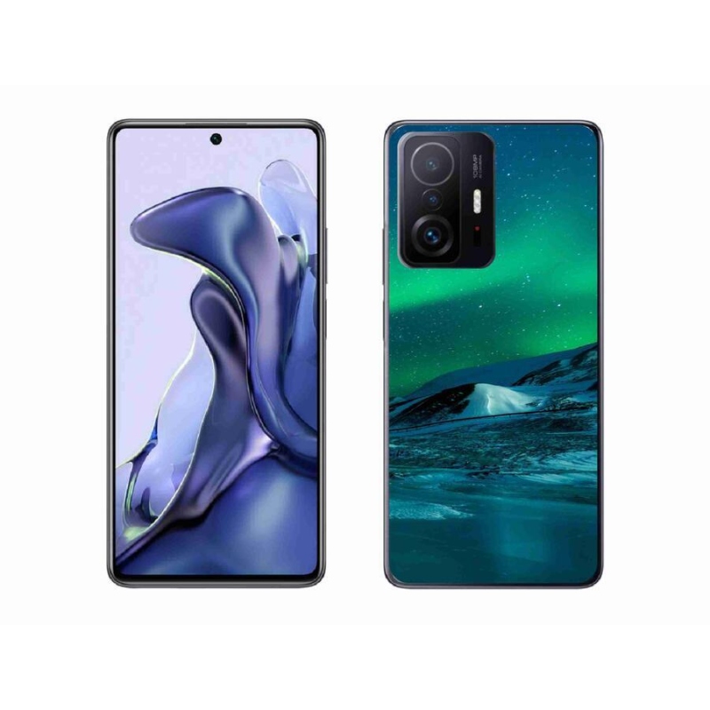Gél borítás mmCase a Xiaomi 11T-hez - sarki boreális fény