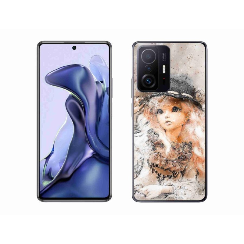 Gél borítás mmCase a Xiaomi 11T Pro számára - lány kalapban