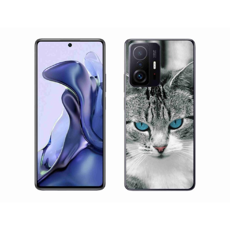 Gél borítás mmCase a Xiaomi 11T Pro számára - cat view 1