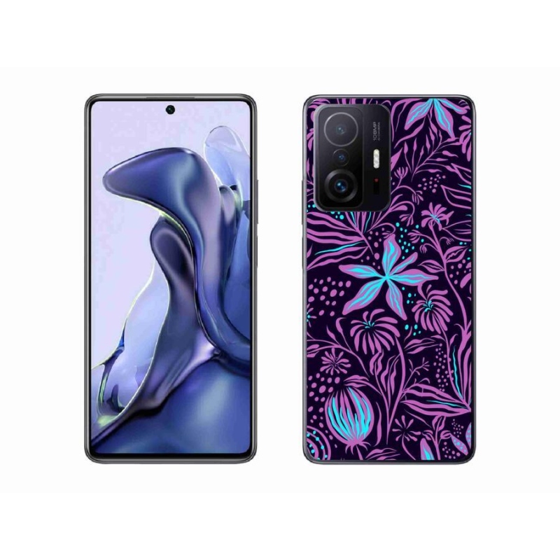 Gél borítás mmCase a Xiaomi 11T Pro számára - virágok 2