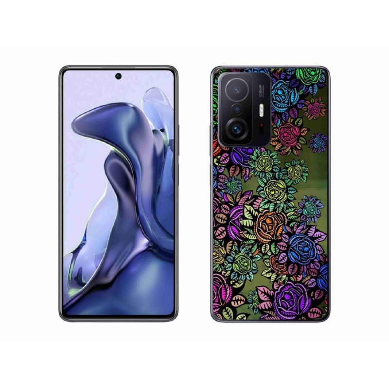 Gél borítás mmCase a Xiaomi 11T Pro számára - virágok 6