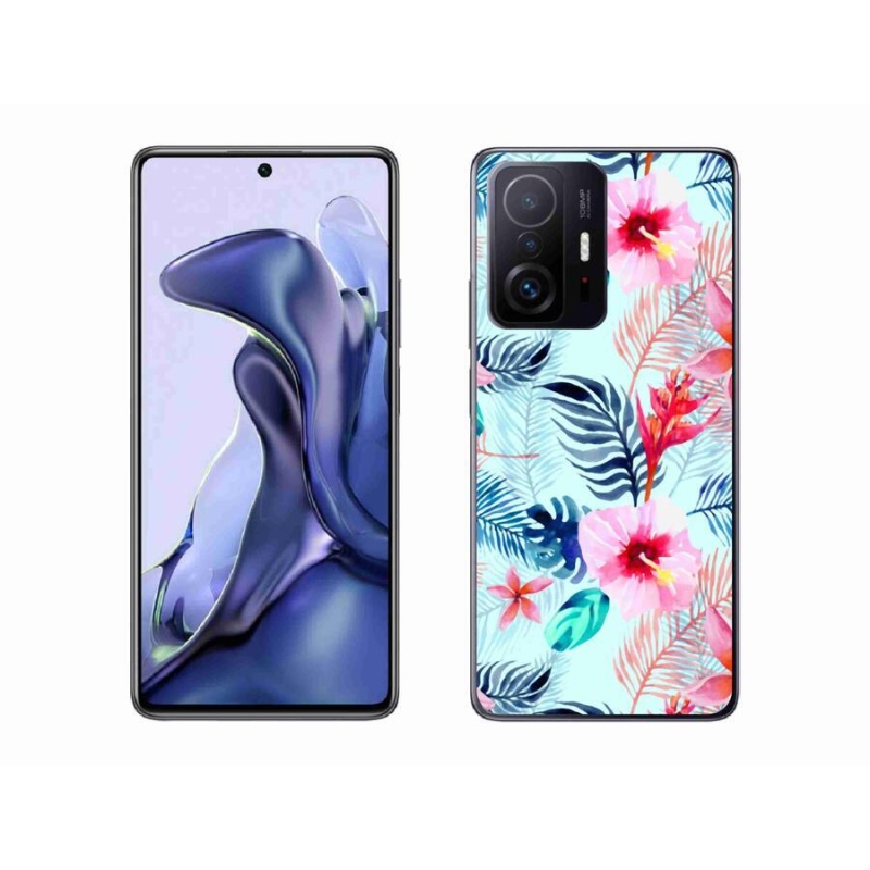 Gél borítás mmCase a Xiaomi 11T Pro számára - virágok