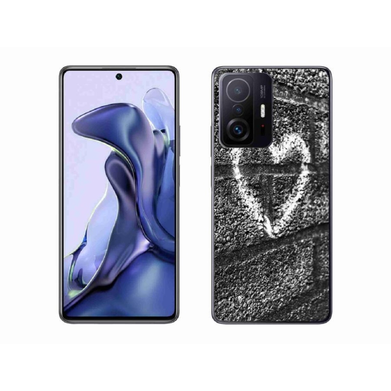 Gél borítás mmCase a Xiaomi 11T Pro számára - szív a falon
