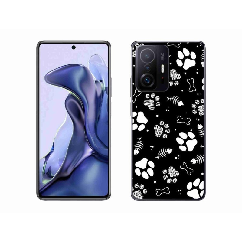 Gél borítás mmCase a Xiaomi 11T-hez - kutyamancsok