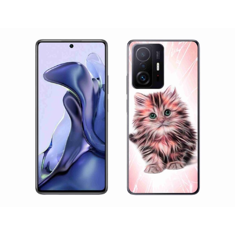 Gél borítás mmCase a Xiaomi 11T-hez - aranyos cica