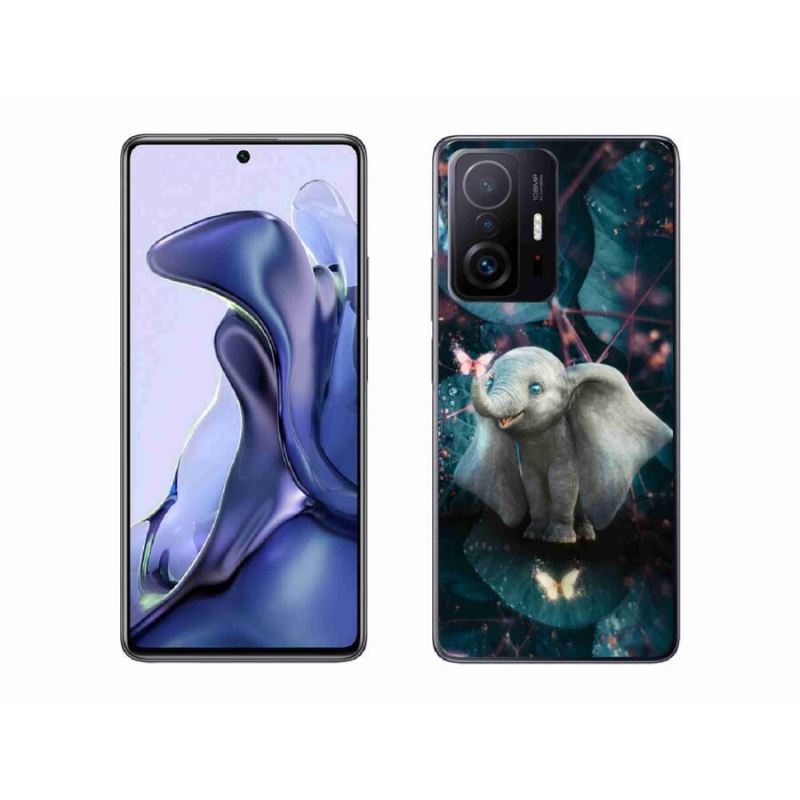 Gél borítás mmCase a Xiaomi 11T-hez - aranyos elefánt