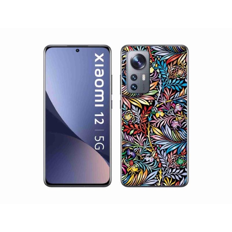 Gél borítás mmCase a Xiaomi 12 - virágok 5