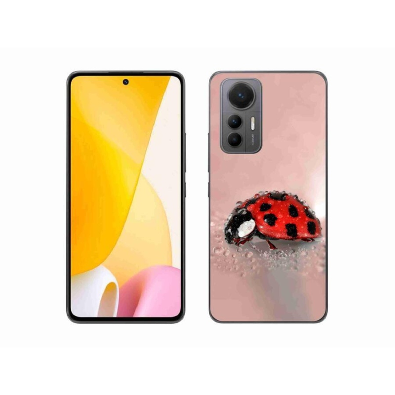 Gél borítás mmCase a Xiaomi 12 Lite készülékhez - katicabogár