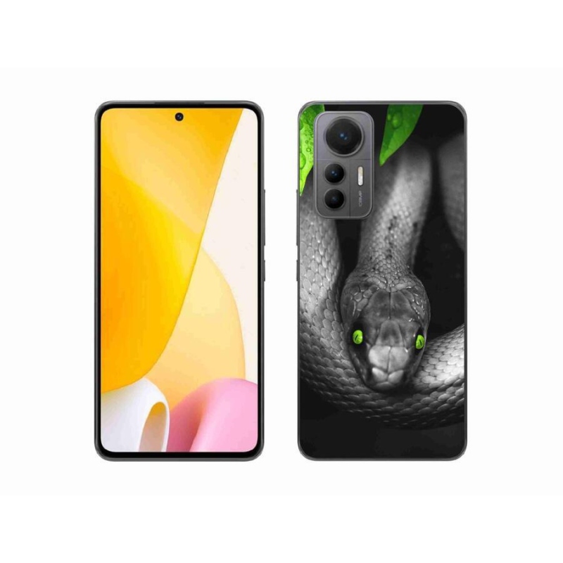 Gél borítás mmCase a Xiaomi 12 Lite készülékhez - kígyó