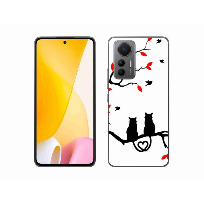 Gél borítás mmCase a Xiaomi 12 Lite számára - macska szeretet