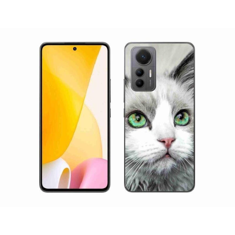 Gél borítás mmCase a Xiaomi 12 Lite számára - macska nézet
