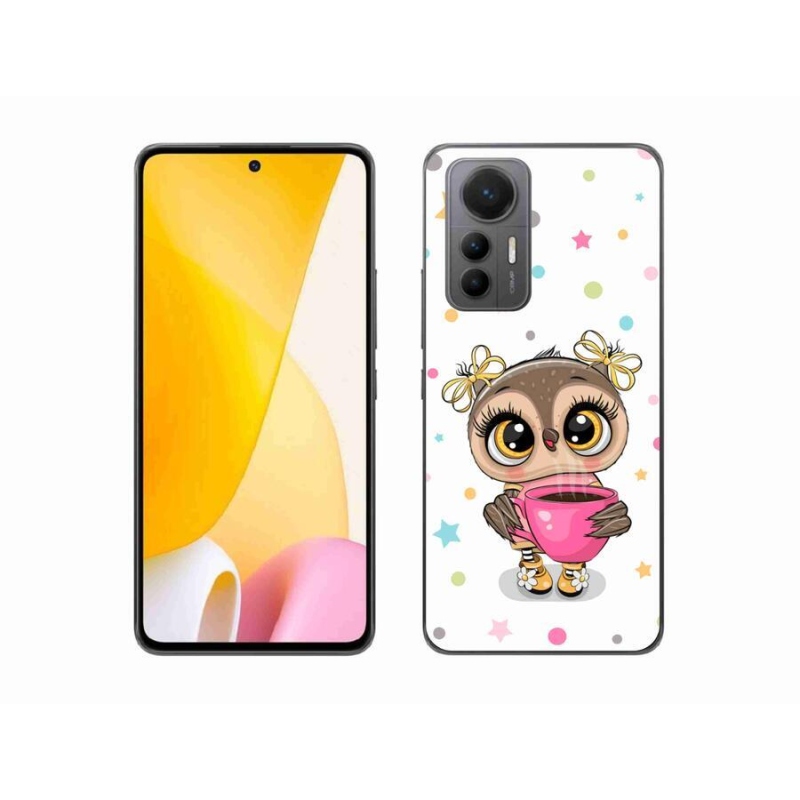 Gél borítás mmCase a Xiaomi 12 Lite-hoz - rajzfilm bagoly