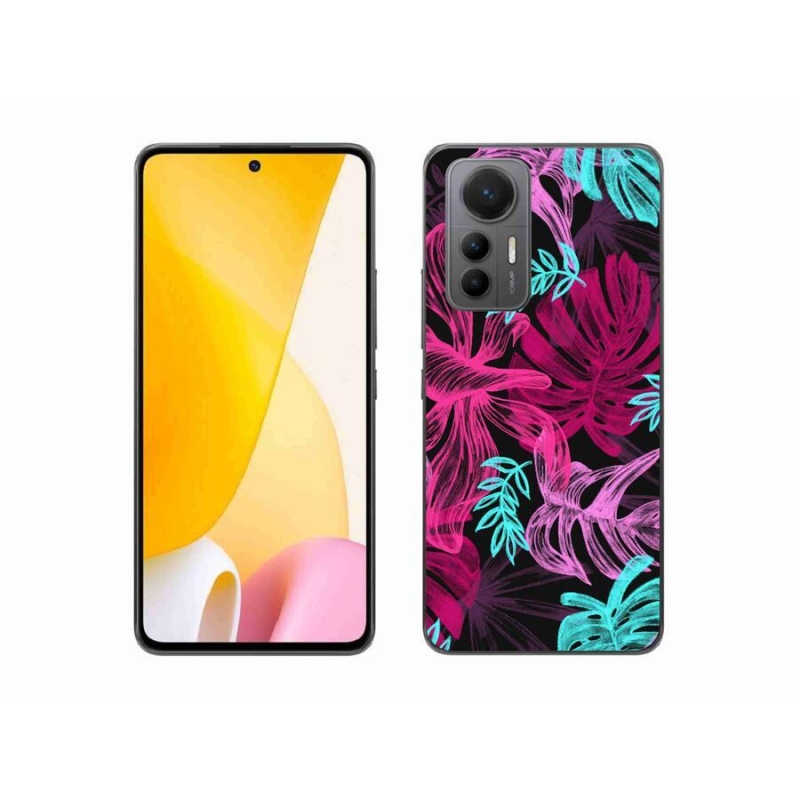 Gél borítás mmCase a Xiaomi 12 Lite számára - virágok 1