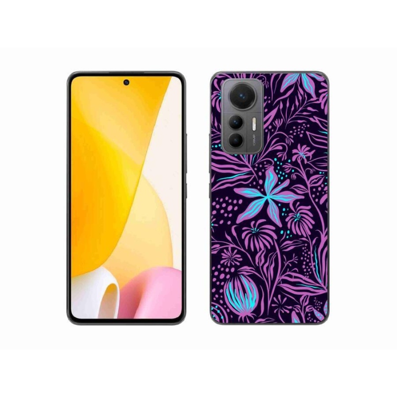 Gél borítás mmCase a Xiaomi 12 Lite-hoz - virágok 2