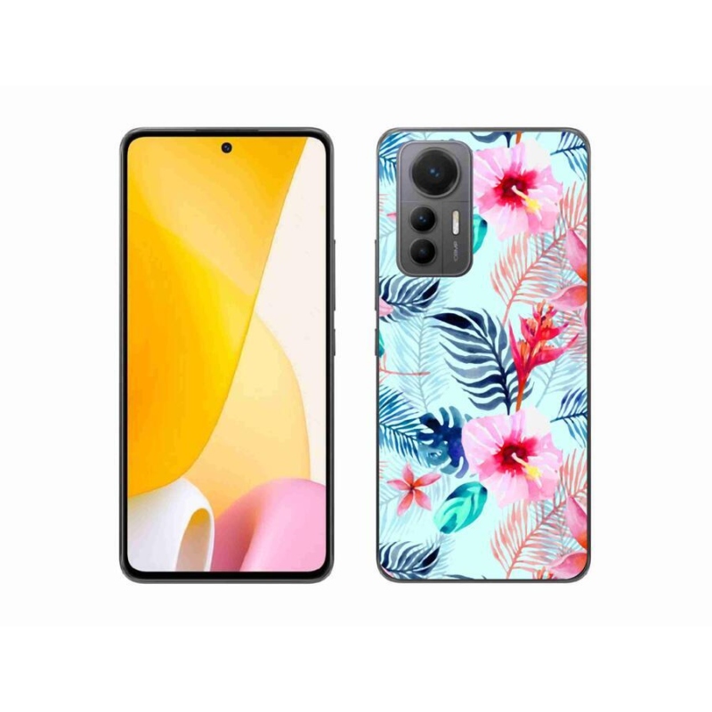 Gél borítás mmCase a Xiaomi 12 Lite számára - virágok
