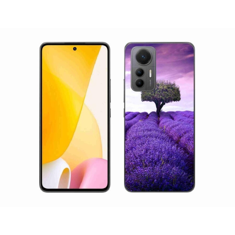 Gél borítás mmCase a Xiaomi 12 Lite készülékhez - levendula rét