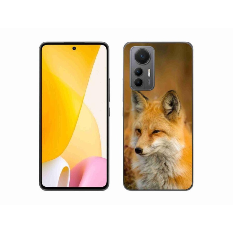 Gél borítás mmCase a Xiaomi 12 Lite készülékhez - róka