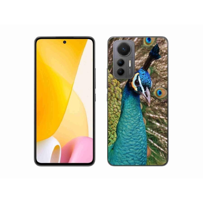 Gél borítás mmCase a Xiaomi 12 Lite készülékhez - páva