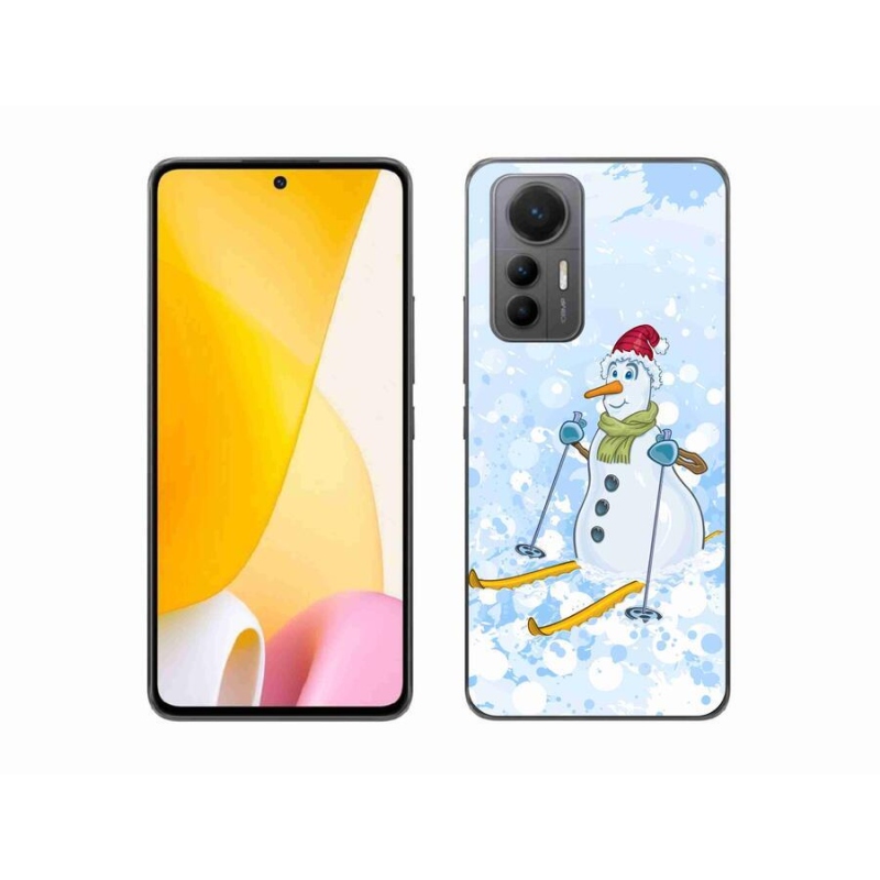 Gél borítás mmCase a Xiaomi 12 Lite készülékhez - hóember